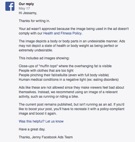 Censura no Facebook