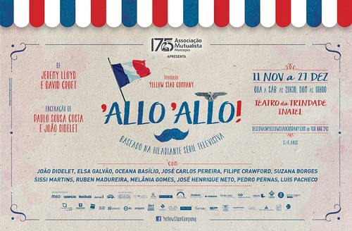 Bilhetes para Allo Allo (19-11-2015)