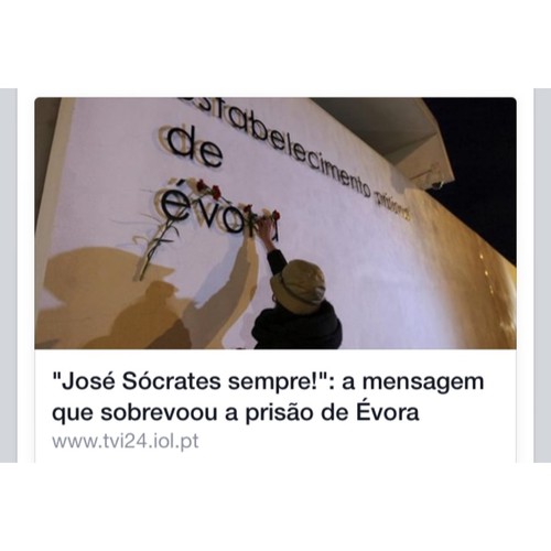 E é isto, «Sócrates sempre!»