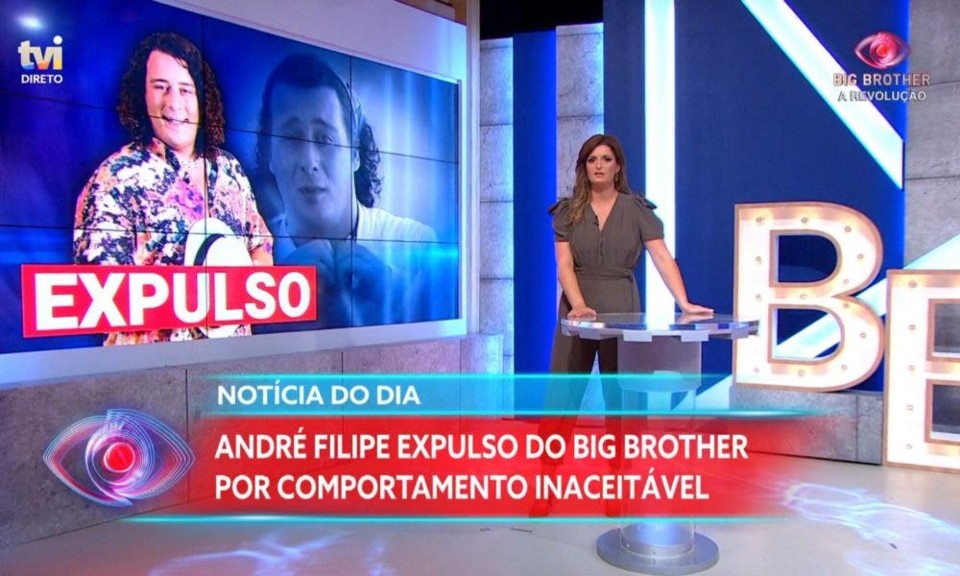 A expulsão do André Filipe