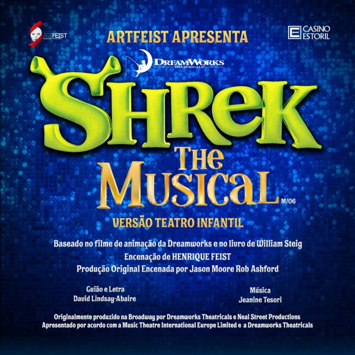 Convites duplos | Shrek, O Musical