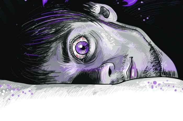Acordei para o susto
