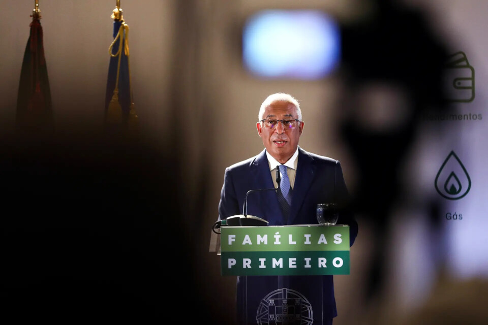 Costa anuncia medidas extraordinárias