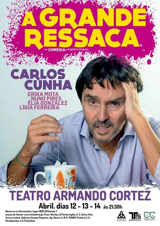 Convite Duplo | A Grande Ressaca | 12.04.2018