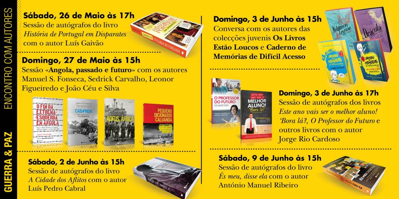 Feira do Livro de Lisboa | Guerra & Paz