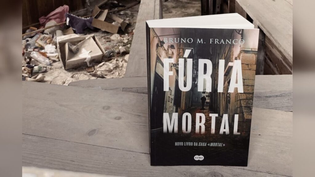 Capa do livro Fúria Mortal, de Bruno M. Franco